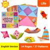 54 pages Montessori Jouets DIY Enfants Artisanat Jouet 3D Dessin Animé Animal Origami Artisanat Papier Art Apprentissage Jouets Éducatifs pour Enfants