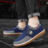 Fashion Men's Canvas Shoes Light Breathable Casual Shoe Lace Up Vulcanized Shoes for Men Sneakers Non Slip Work Shoes Zapatillas Hombre