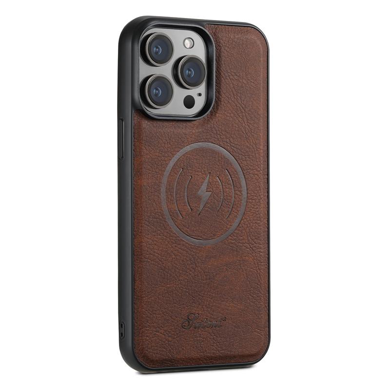 EUCAGR Fashion Wallet Phone Case Card Holder Leather Magsafe Magnetic Pocket Cover Case For iPhone 12 13 14 15 16 Pro Max Plus