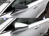 BRIGHTZ Chrome Door Mirror Covers for UX250h UX 31630 MZAH10/MZAH15 [MIR-SID-266] (MZA H10/H15, 10/15) UX250, 250, 250h,