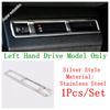 Headlamp Light / Glove Box / Water Cup Panel / Dashboard Air AC Vent Cover Trim Accessories For Peugeot 3008 5008 GT 2017 -