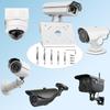 Adjustable Security Camera Mount Bracket with Clamp for Outdoor Steel Plate Construction