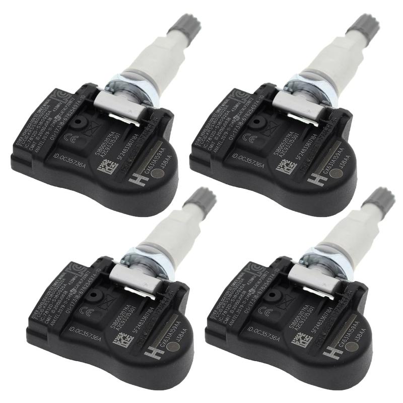 4 Stück GX631A159AA Reifendruckkontrollsystem TPMS Sensor 433MHZ Für Jaguar I-PACE F-Pace RD-7 XF XJ Land Rover Discovery GX63-1A159-AA