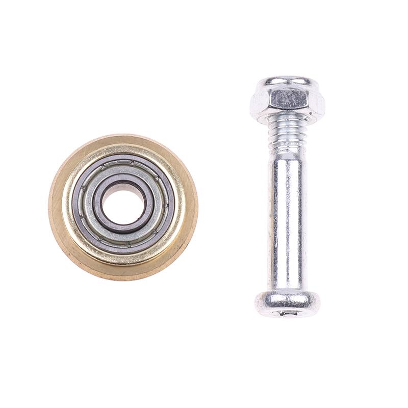 1Pc 22Mm Glass Ceramic Tile Rotary Bearing Wheel Replacement Alloy Ceramic Tile Cutter Tungsten Carbide Ceramic Titanium Coating