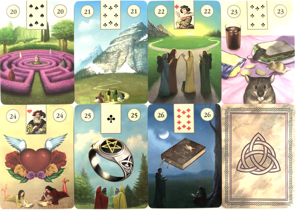 Lenormand Oracle Card Fortune Telling Lenormand Oracle Japanese Commentary Included [Pagan Cards] (genuine Product)