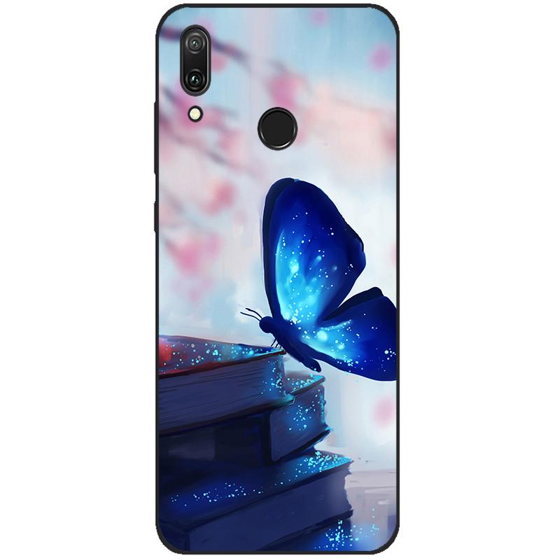 For Huawei Y7 2019 Case Y 7 2019 Silicone TPU Back Cover Protective Phone Case For Huawei Y7 Y7 Prime 2019 Bumper Fundas Coque