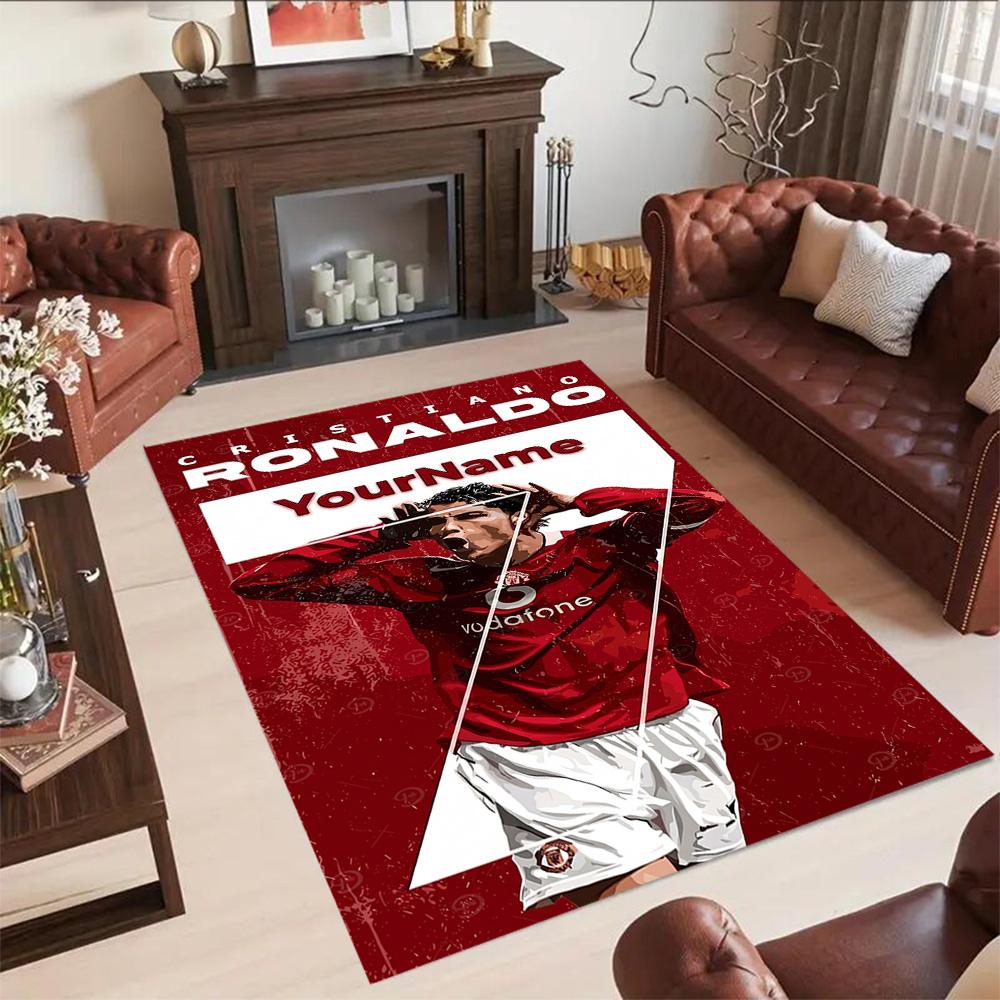 Manchester Customizable Name Floor Rug Office Rug Design for Hallway Decorate room Dining Room Kitchen Anti-slip Rug Office home decor