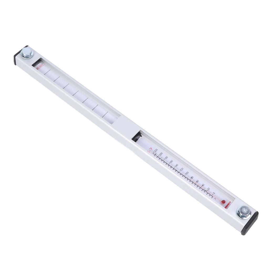 Oil Liquid Level Gauge 0.1 To 0.15 MPa Alloy Glass Self Sealing Liquid Level Meter for Hydraulic Sys