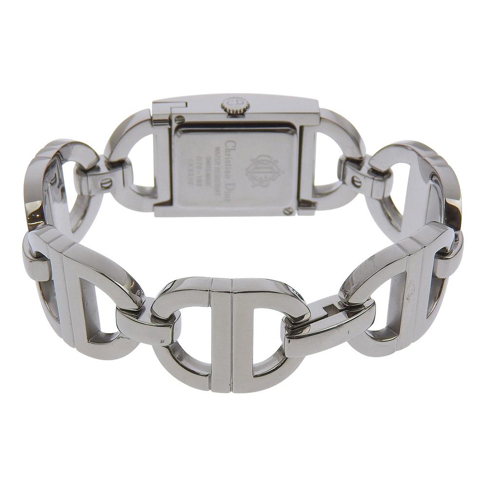 Dior Maris Watches D78-109 White shellDial Stainless Steel Quartz Analog Display Women Used