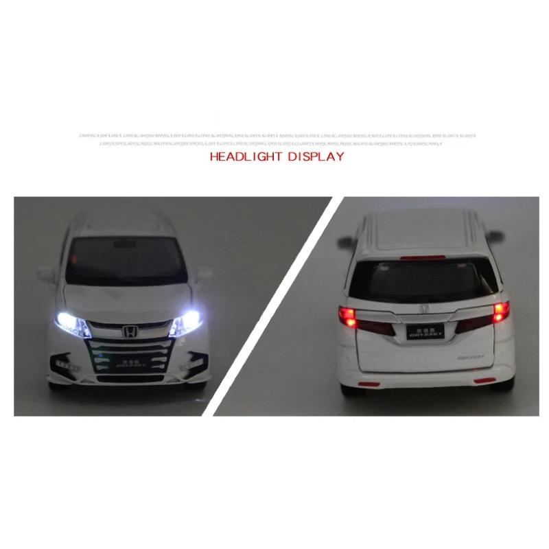 1/32 Honda ODYSSEY Car Model Alloy Car Die Cast Toy Car Model Car Pull Back Children Toy Gift Collectible
