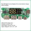 2Pcs 18650 Lithium Battery Charger 5V 2.4A Dual USB Circuit Board Digital LCD Display Module with Overcharge Overdischarge Short