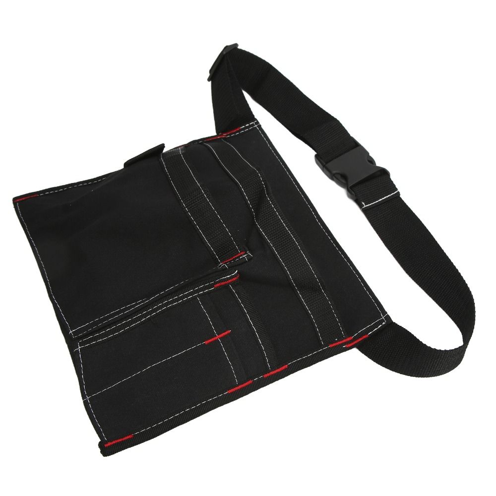 Canvas Tool Belt Bag Adjustable Belt Canvas Organizer Durable Waist Hanging Bag  Carpenter Work