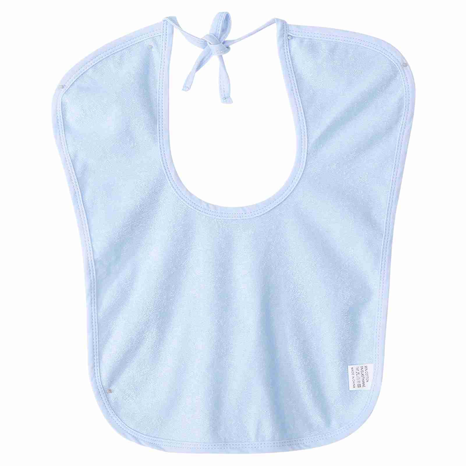 12 x 16 Inch Adult Bibs Clothing  or, Waterproof Adult Bib for Elderly Washable Bib Lunch Clothes  or
