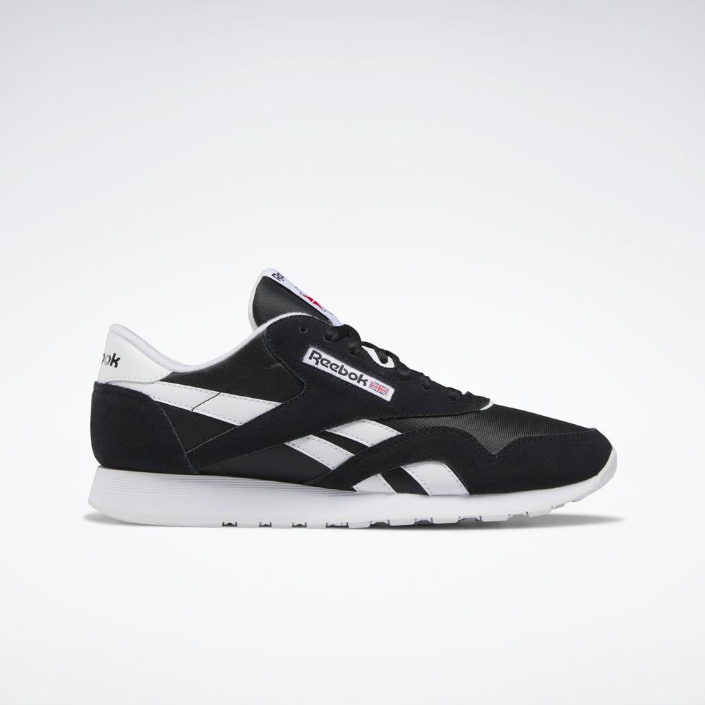 Кроссовки Reebok Classic Nylon M (100009273) core black/cloud white/cloud white