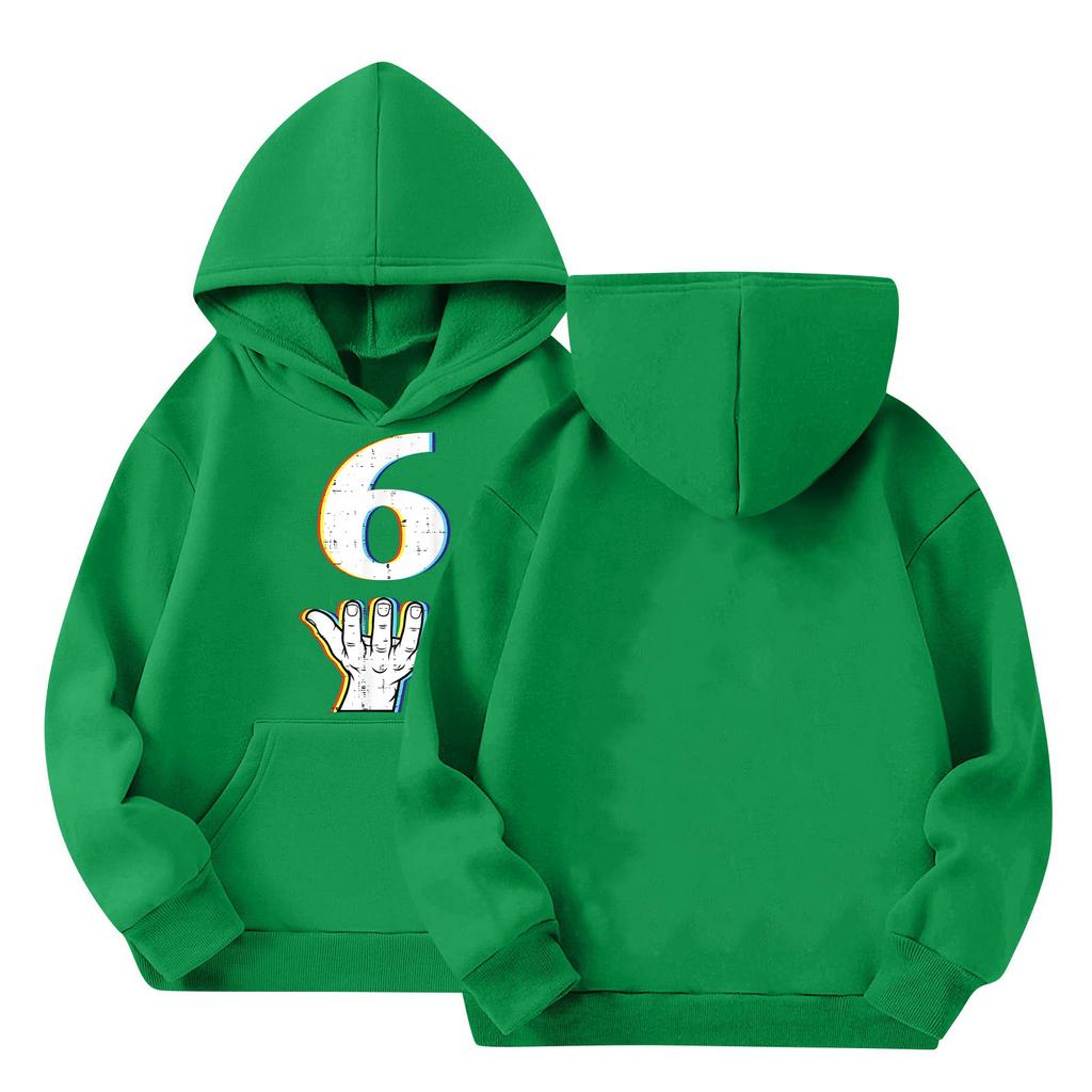 Cute Hoodies For Teen Children Trendy Preppy Hooded Sweatshirts Oversized Long Sleeve Shirts Clothes For Children