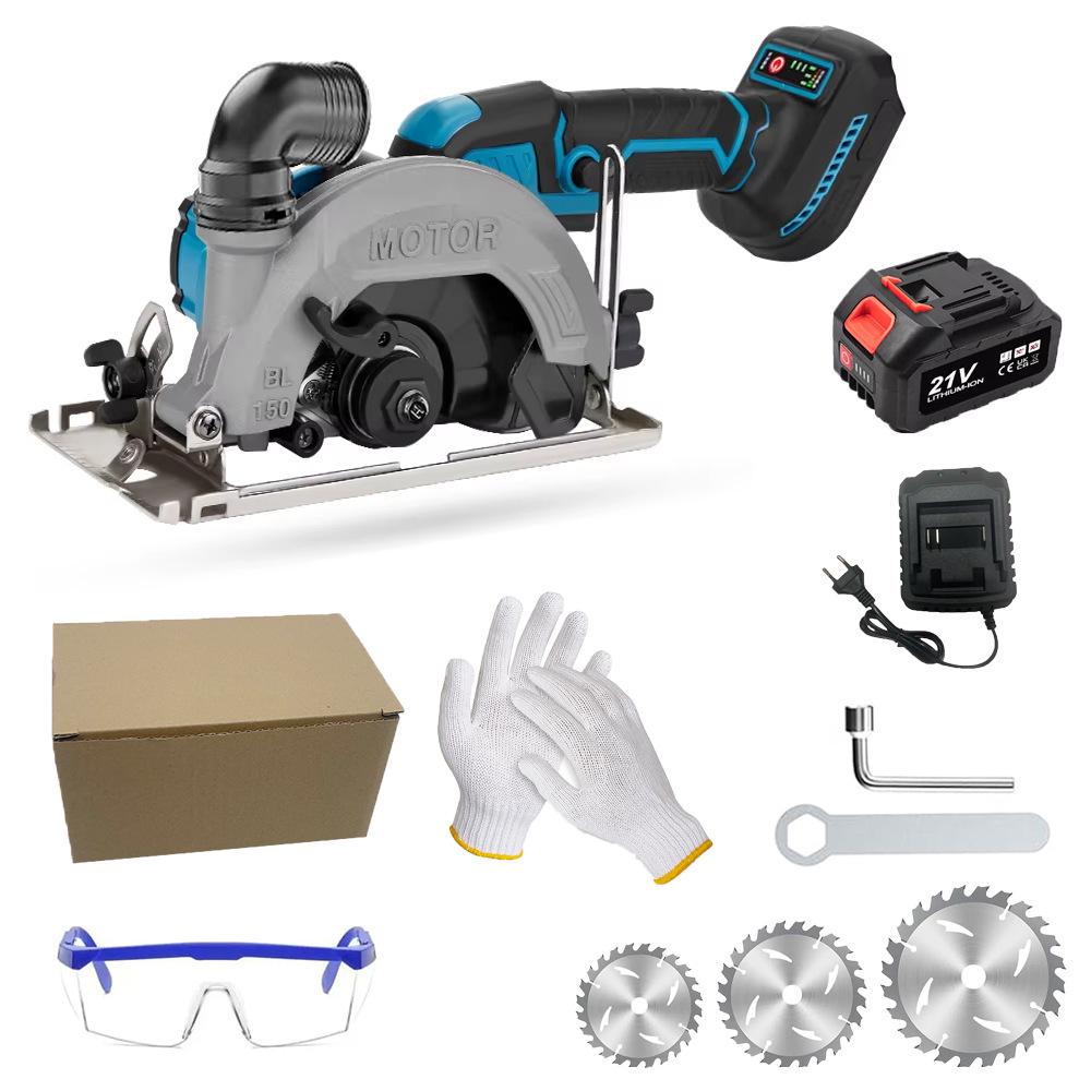 6-Inch Rechargeable Brushless Circular Saw for Woodworking/DIY