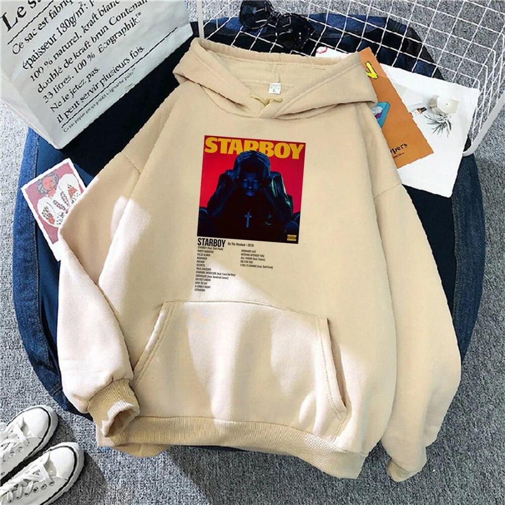 

the Weeknd hoodies women long sleeve top Kawaii pulls female harajuku sweatshirts Unisex