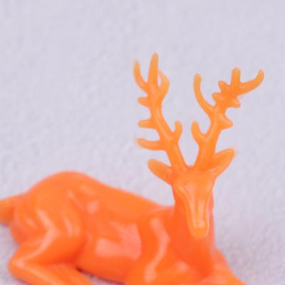 Miniature Dollhouse Deer Statue Elk Ornaments Dollhouse Decoration Accessories