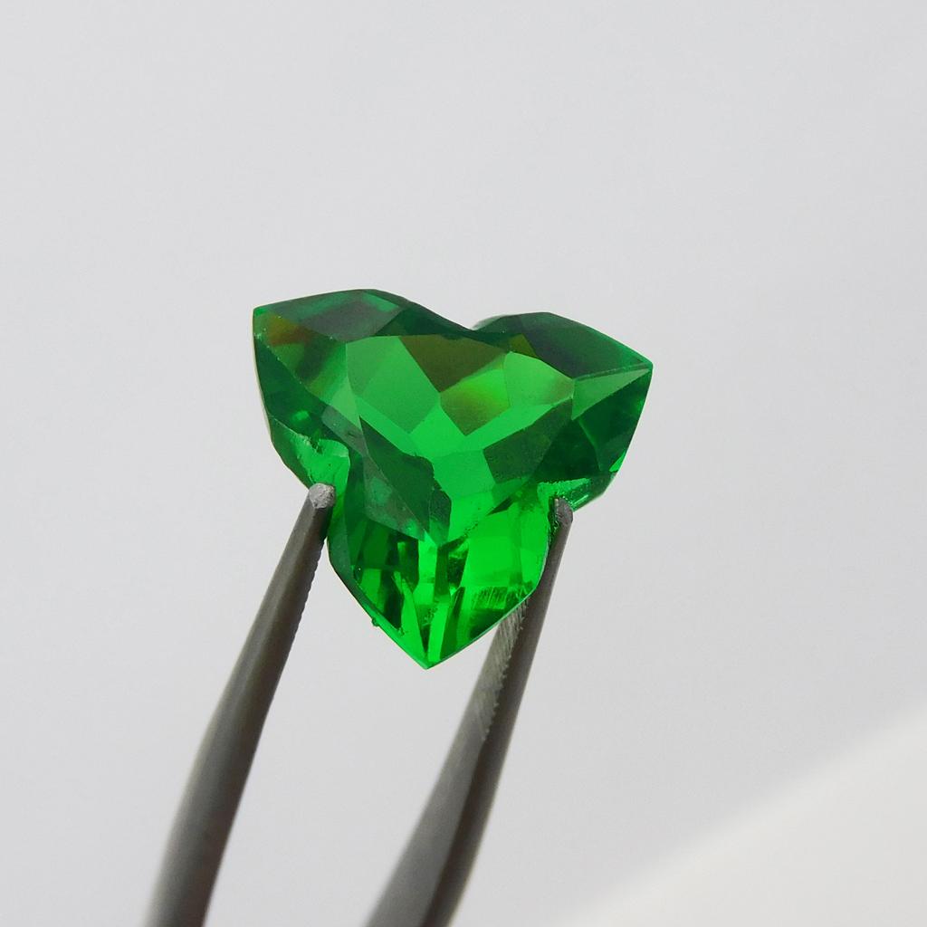 Natural Green Sapphire Fancy Cut 9.40 Ct Rare CERTIFIED Loose Gemstones AA++