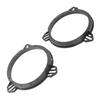 2Pcs Speaker Spacer Adapter Mount 6.5 Inch Black Door Speaker Adapter Spacer Rings Replacement for Subaru Impreza Forester