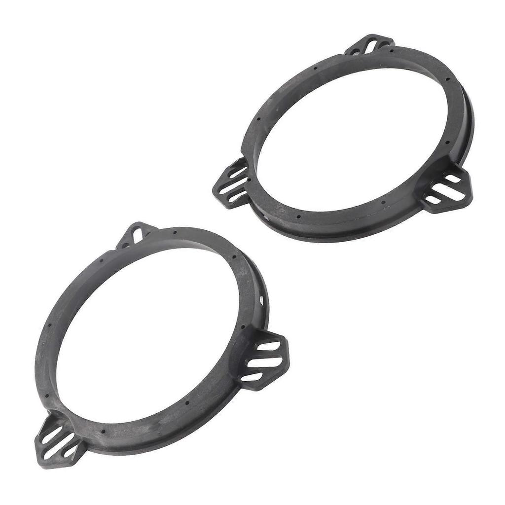 2Pcs Speaker Spacer Adapter Mount 6.5 Inch Black Door Speaker Adapter Spacer Rings Replacement for Subaru Impreza Forester