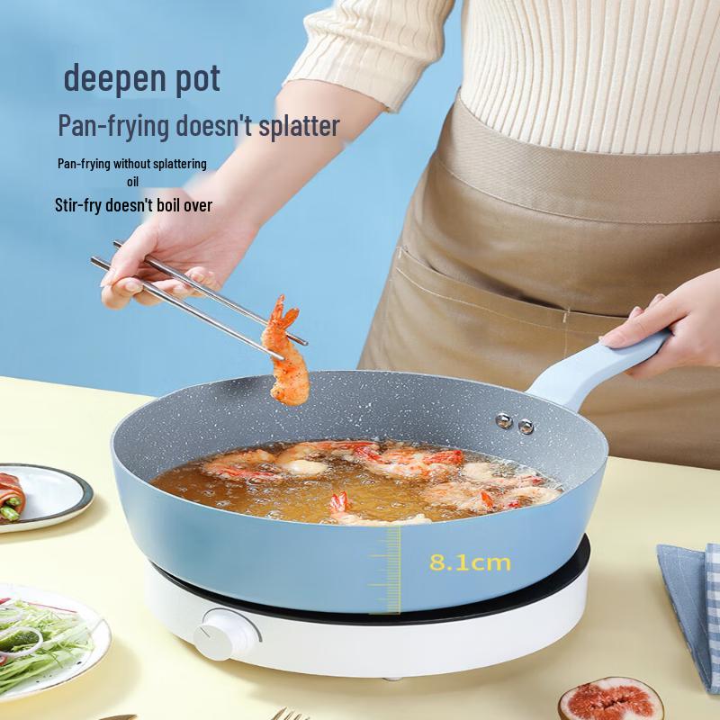 COOKER KING 26cm Non-Stick Frying Pan with Lid