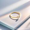 Bague minimaliste et épurée, bague polyvalente, tendance et élégante, à porter empiler