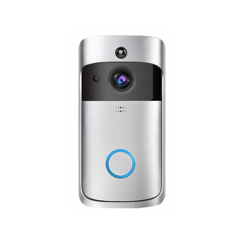 Wifi Wireless Call Intercom Video-Eye Home Door Bell Ring Phone Security Camera Night Vision Doorbell