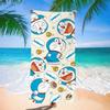 Cute Cartoon Character Printed Microfiber Beach Towel Quick Dry Soft Bath Towel For Kids Swimming