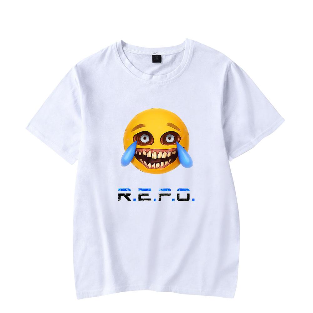 T-shirts Femme Homme R.E.P.O T-shirt Imprimé Dessin Animé Été Décontracté Vêtements Femme Homme Mode T-shirts