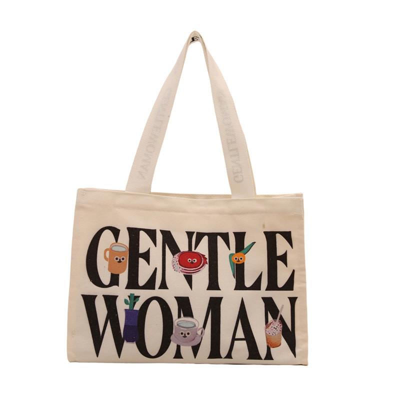 Large Tote Fashionforward Bag For Women With Unique Letter Print And Comfortable Dual Straps Shoulder