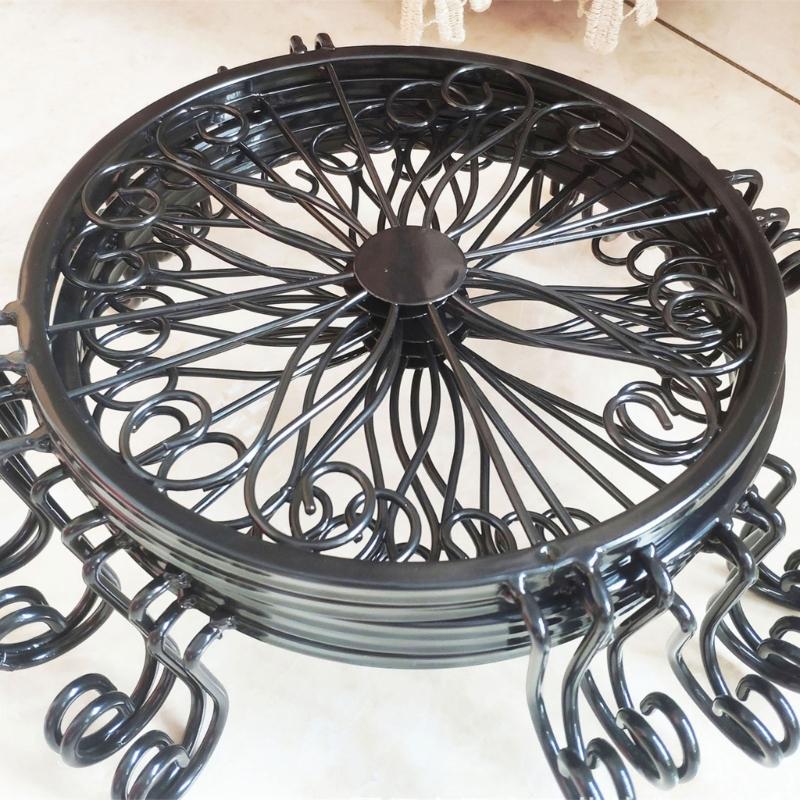 Plant Stand with Wheels Heavy Duty Plant Stand with Universal Wheels Round Pots Trolley for Indoor Outdoor Plant
