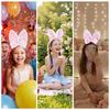 Long Ears Bunny Ear Headband Plush Rabbit Ear Hair Hoop Bunny Head Wear  Birthday Party