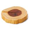 Yamako Zedernholzstamm Servier x 08249 Teller, Bemalt, 15 H3cm,