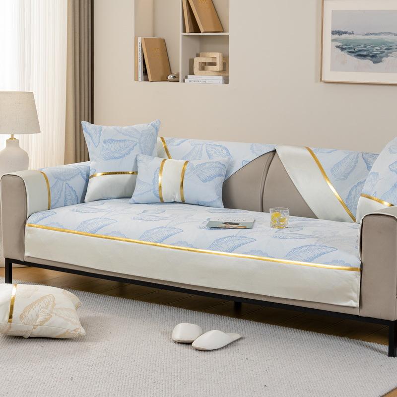 Подушка для дивана из жаккардового шелка Ice Silk — фото 5