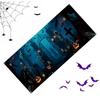 Halloween Garage Door Cover Terrifying Skull Lantern Background Banner Outdoor Waterproof Decoration Mural Backdrop Cover