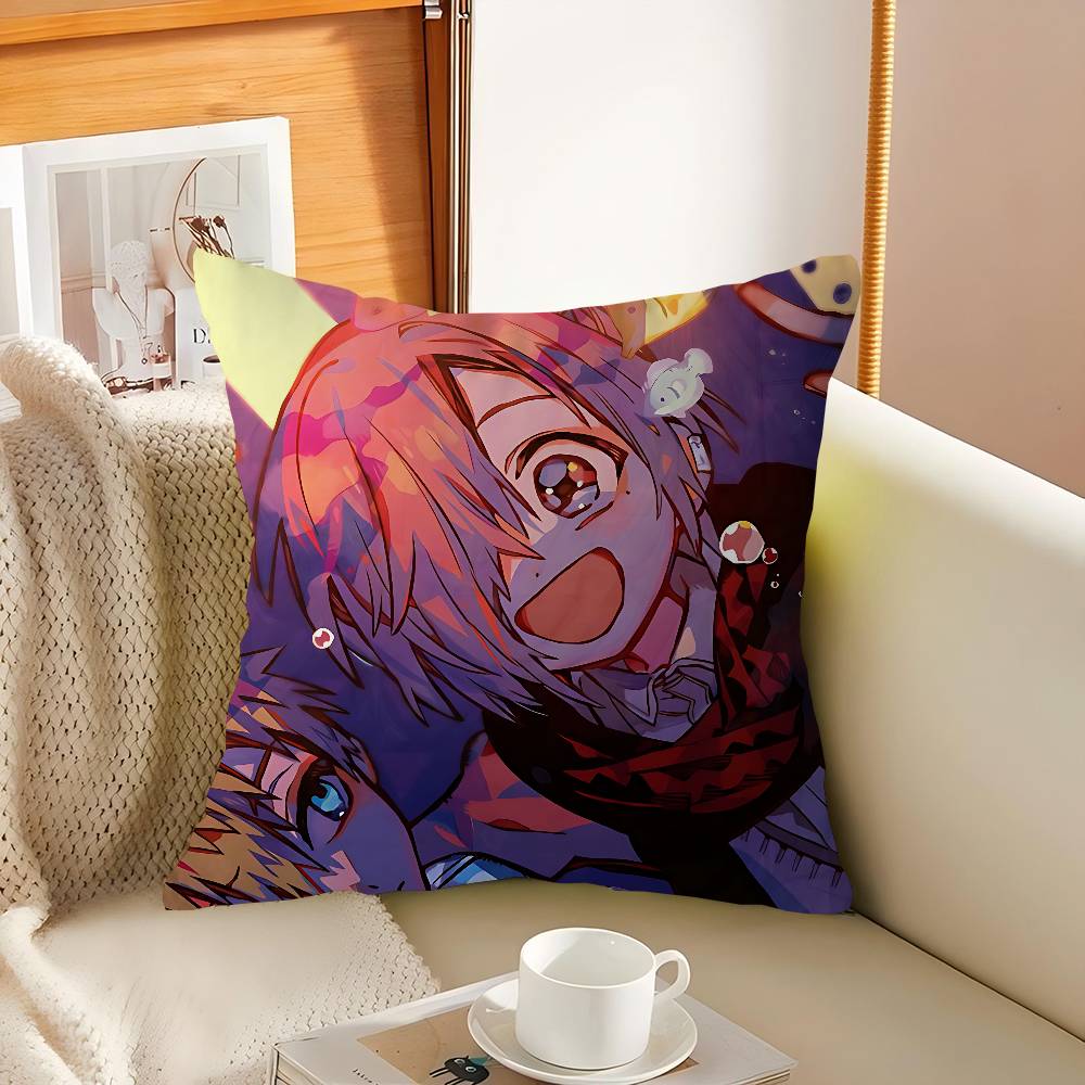 M-mitsuba Pillow Cushion Cover Pillowcase Living Room Sofa Home Decor Customized