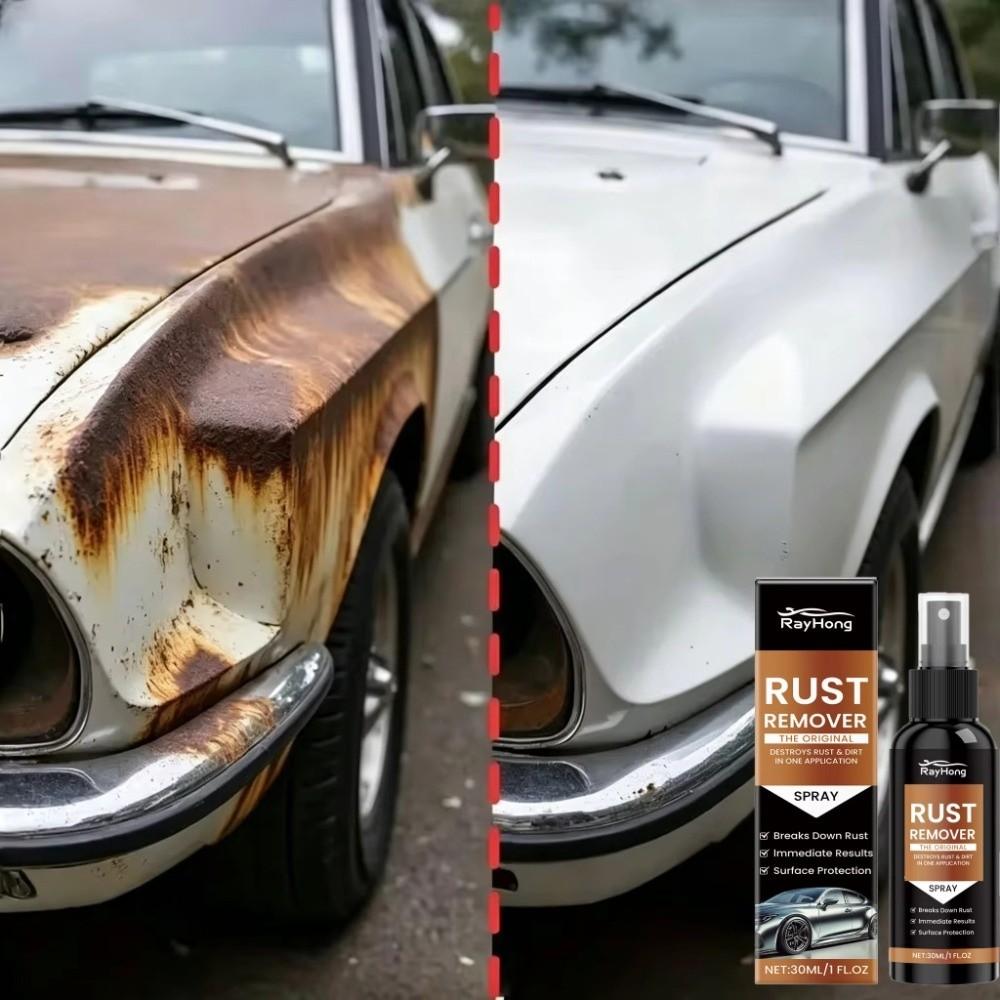 Fast-Acting Rust Converter 1 Fl.oz Heavy Duty Rust Dissolver  Household Cleaning