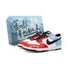 Dunk rutschfest abriebfest niedrig geschnitten Skateboard-Schuhe Unisex Rot Blau HF5441-100(Team44-)