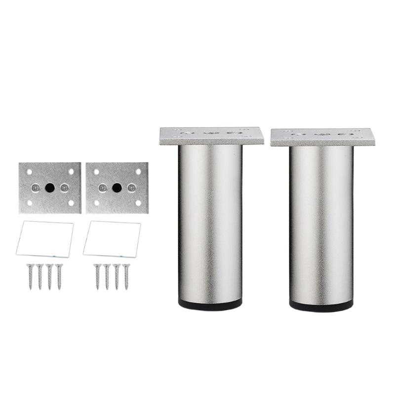 2pcs Universals Furniture Support Legs Adjustable Furniture Leg Replacement Sofa Leveling Foot Hardware