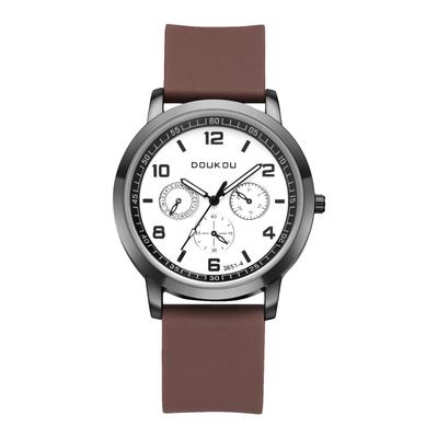 Silicone Watch for Waterproof and Analog Rubber Small Second Accessories Gift Men, Stylish Quartz, Strap, Ornament, Men's - Birthday, Christmas,