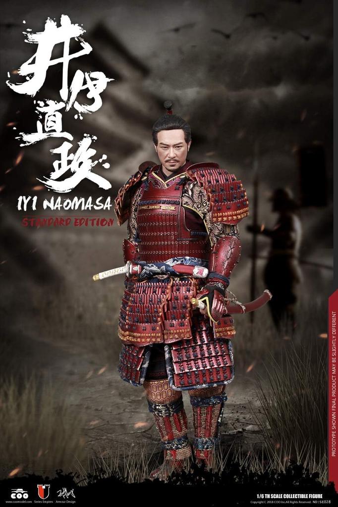 COOMODEL 1/6 Scale Figure SE028 Imperial Series Red Demon Ii Naomasa Standard Edition Samurai Warlord Sengoku Period