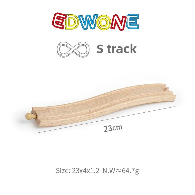 All Kinds Wooden Track Accessories Wooden Railway Train Track Parts Fit for Brand Wood Tracks Railway Toys for Children Gifts