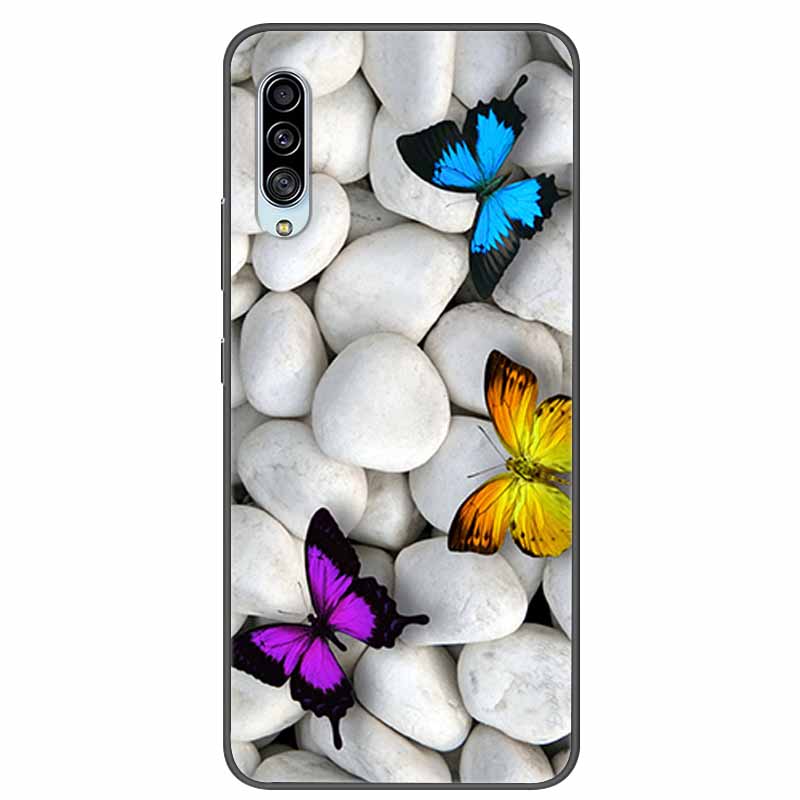For Samsung Galaxy A90 5G Case Fashion Soft TPU Silicone Black Back Cases For Samsung A90 Phone Cover 6.7" Coque Galaxy A90 Para
