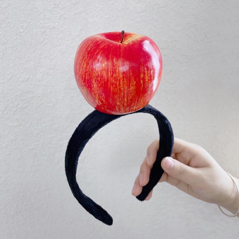 Grappige Gesimuleerde Fruit Groente Haarband Brood Wortel Banaan Haarband Peper Hoofdband Verjaardag Cosplay Halloween Hoofddeksel