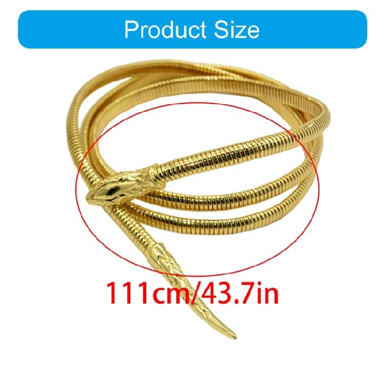Fashionable Waist Chain Snake Clasp Waistband Adjustable Waist Jewelry Stylish Waish Chain Metal Texture for Daily Party