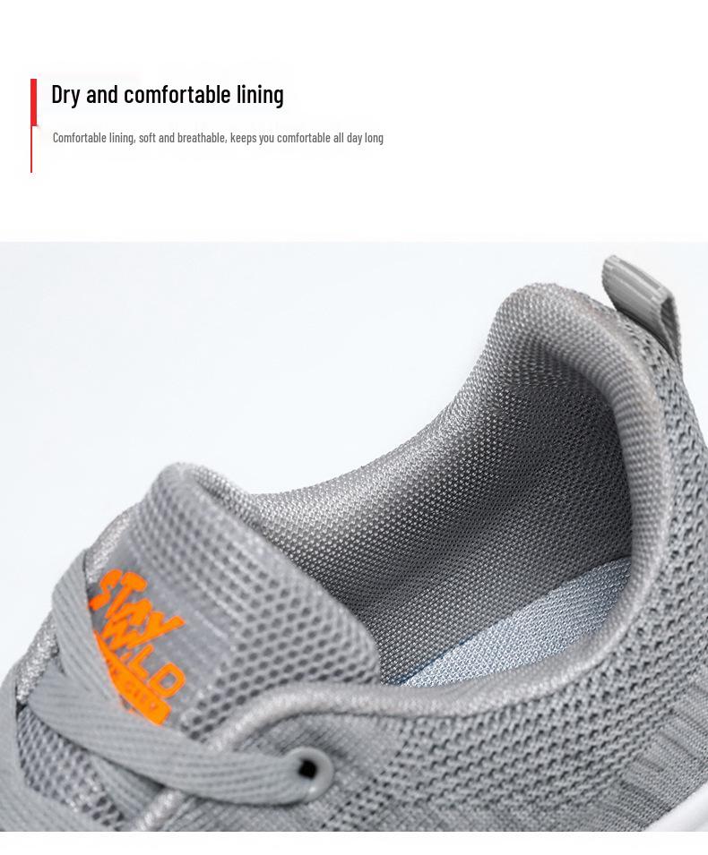 Korean Style Men's Summer Running Shoes 2025 - Soft Sole & Breathable