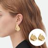 1 Pair Chunky Earrings for Women, Polished Geometric Dangle Earrings, Large Statement Jewelry Accessories