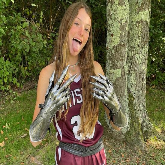 40.64 Cm Ring Wraith Gauntlets Nazgul Steel Gloves Lord of the Rings Inspired Armor Premium Etched Finish Gift