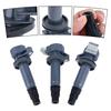 HZ-MON-STAR Ignition Coils (3-Piece Set) for Daihatsu Vehicles, 4-Pin Engine Parts, Compatible with Part Number 19500-B2040